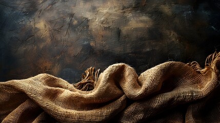 Fototapeta premium Cozy and Textured Fabric Backdrop for Soothing Ambiance