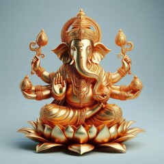  Ganesha is a god of wisdom, success and good luck.
