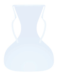 Blue textile diapers. vector illustration