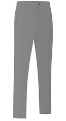 Grey chino pants. vector illustration