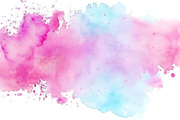 Obraz premium Pastel color dust particle splashing.Colorful powder explosion on white background. 
