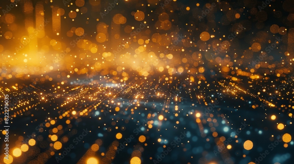 Poster gliding through a sea of litup nodes the spacecraft journeys deeper into the crypto space driven by 