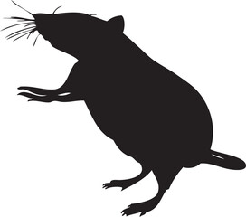 Mouse Rat Mice Animal Illustrations Silhouette
