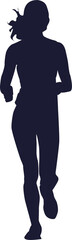 Runner Sport Athletes Silhouette 
