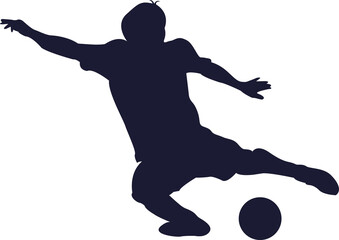 Soccer Player Football Athletes Isolated