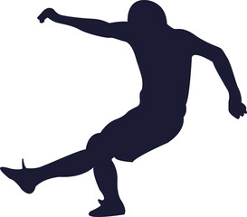 Soccer Player Football Athletes Isolated