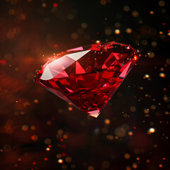 Ruby, jewelry photography