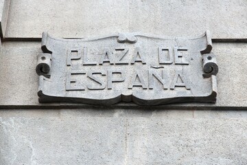 Plaza de Espana in Santa Cruz de Tenerife