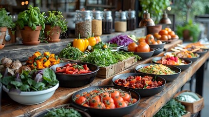 Sustainably Sourced and Locally Grown Organic Produce Shining in FarmtoTable Dishes