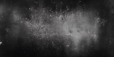 Black white grainy texture background with dust particles,coarse gritty film grain texture photo overlay vintage grayscale speckled noise grit and grunge background abstract fine splattered .banner