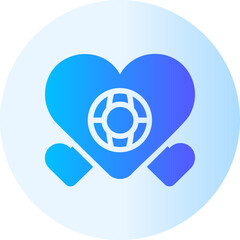 hearts gradient icon