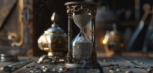 old hourglass