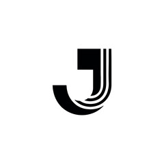  J dummy vector logo design v3