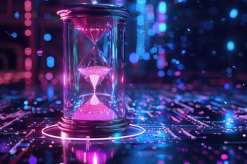 hourglass - Powered by Adobe