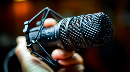 Microphone for Studio Recording and Live Performances