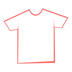 T-shirt icon vector