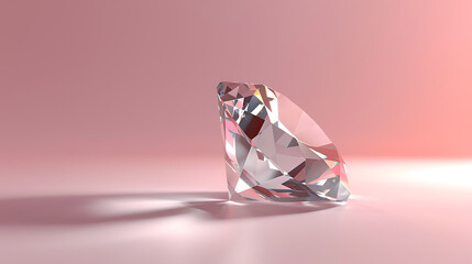 Diamond is a valuable mineral used as a raw material for making exquisite jewelry