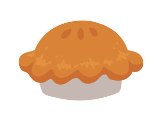 かわいいパイのイラスト