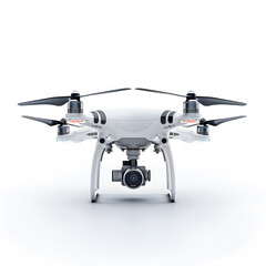 Fototapeta premium Drone isolated on white background