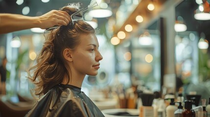 Demonstrating a salon that ensures minimal wait times through efficient scheduling and timely service