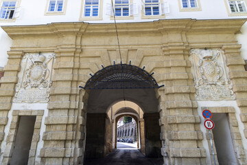 Old St. Paul's Gate or Paulustor in Graz, Austria