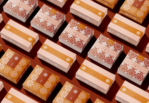 Take Away Boxes Set Mockup        