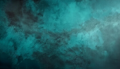Obraz premium turquoise concrete wall