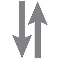 Arrow up icons. Set of curve rise increase arrows. Growth pictogram isolated. Vector illustration.