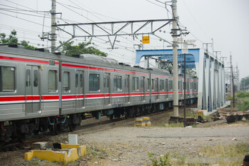 Fototapeta premium Long train carriage
