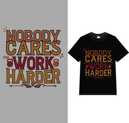 Gym and fitness t shirt design