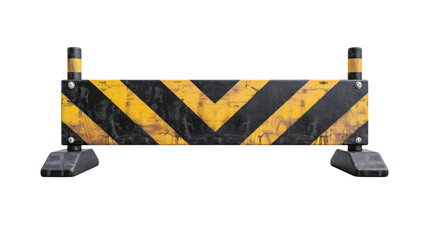 A black and yellow hazard sign set against a white background, emphasizing caution and potential danger