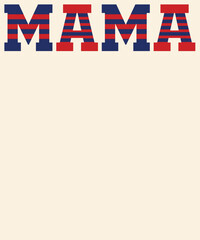 Obraz premium Mama Graphic Design