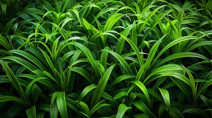 Fototapeta premium Texture background, Close-up of lush green grass with natural variations, suitable for nature-inspired backgrounds and outdoor-themed designs. Illustration image,