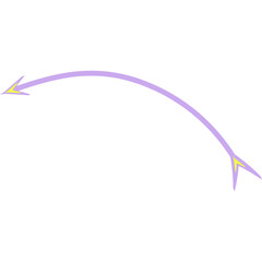 Unique and Attractive Pointing Arrow Icon Element