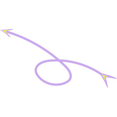 Unique and Attractive Pointing Arrow Icon Element