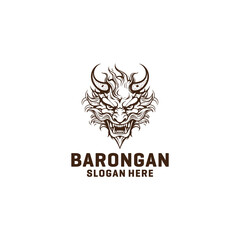 Devil horn logo vector illustration