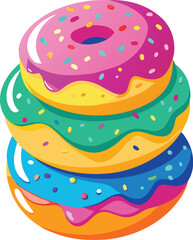 doughnut Vector illustration
