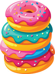 doughnut Vector illustration