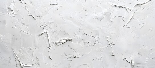 White Concrete Wall Texture Background with Copy Space