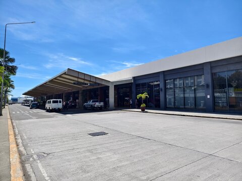 Lapu-Lapu City, Cebu, Philippines - Mactan-Cebu Domestic Airport or MCIA Terminal 1.