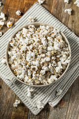 Healthy Homemade Everying Bagel Seasoning Popcorn