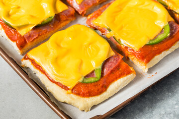 Italian Homemade Altoona Style Pizza Slices