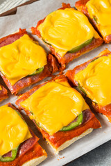 Italian Homemade Altoona Style Pizza Slices