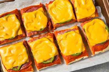 Italian Homemade Altoona Style Pizza Slices