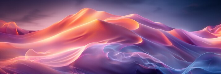 Obraz premium soft pastel patterns, abstract patterns with soft pastel hues blend harmoniously in nostalgic color palettes, creating a captivating background