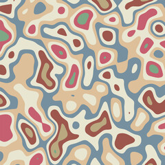 COLORFUL TEMPLATE ABSTRACT PAPER CUT PATTERN DESIGN FLAT PASTEL COLOR FOR WALLPAPER BACKGROUND ELEMENT VECTOR 