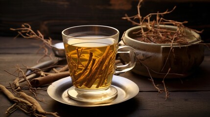 Licorice root tea UHD wallpaper