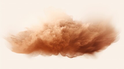 Light brown gradient flat dust cloud UHD wallpaper