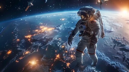 Fototapeta premium Space Exploration