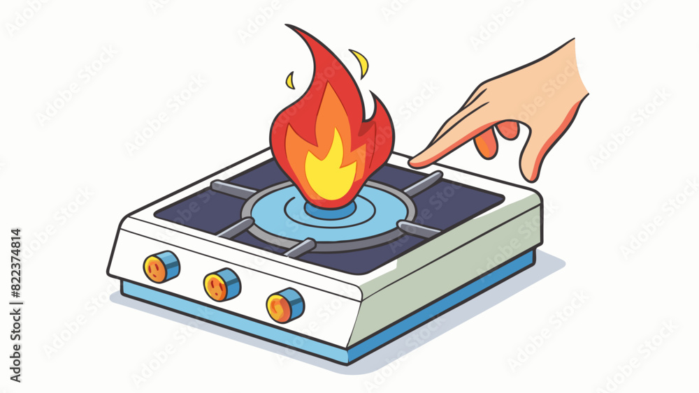 Poster a burning sensation similar to accidentally touching a hot stove that intensifies with movement.. ca